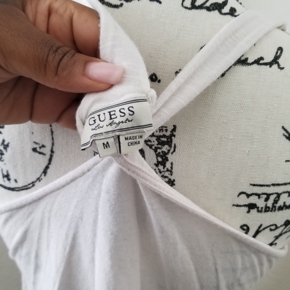 Guess Sleeveless Ruffle Top - Picture 4 of 4